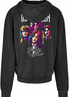 Rock Avenue - Oversized Premium Hoodie Led Zep 1 Rock Avenue Black