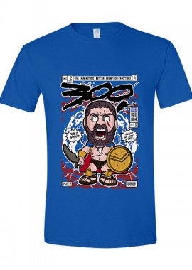 T-Shirt Leonidas 300 Pop Culture Royal
