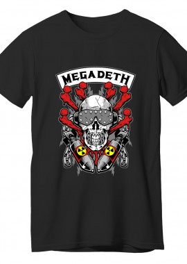 T-Shirt Megadeth Art3 Rock Avenue Black