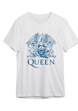 T-Shirt Queen Art2 Rock Avenue White
