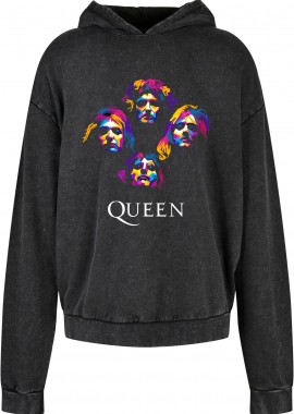 Rock Avenue - Oversized Premium Hoodie Queen Art3 Rock Avenue Black