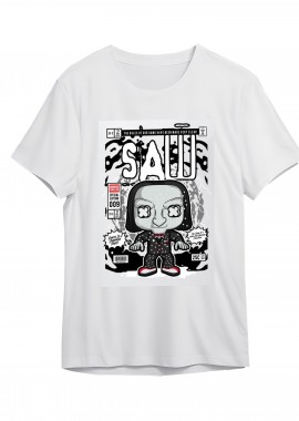T-Shirt Saw Billy Pop Culture White