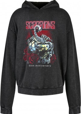 Rock Avenue - Oversized Premium Hoodie Scorpions 2 Rock Avenue Black