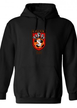Rock Avenue - Hoodie Sepultura 1984 Rock Avenue Black