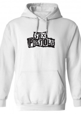 Rock Avenue - Hoodie Sex Pistols Rock Avenue White