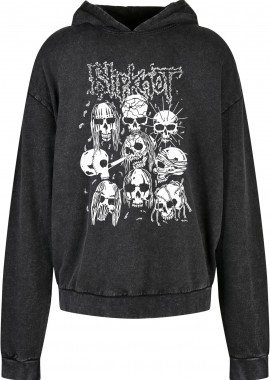 Rock Avenue - Oversized Premium Hoodie Slipknot Art Design2 Rock Avenue Black