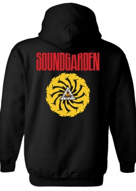 Hoodie Soundgarden Bad Motor Finger Rock Avenue Black