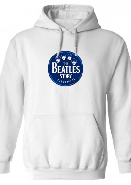 Rock Avenue - Hoodie The Beatles Story Rock Avenue White
