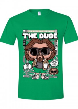 Pop Culture - T-Shirt The Dude Pop Culture Irish Green