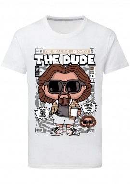 Pop Culture - T-Shirt The Dude Pop Culture White