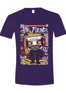 Pop Culture - T-Shirt The Fiend WWE Pop Culture Purple