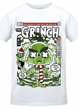 Pop Culture - T-Shirt The Grinch Pop Culture White