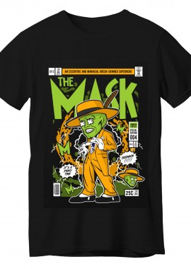 T-Shirt The Mask Pop Culture Black