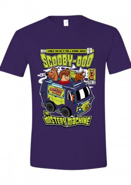 T-Shirt The Mistery Machine Pop Culture Purple