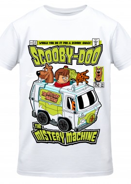 Pop Culture - T-Shirt The Mistery Machine Pop Culture White