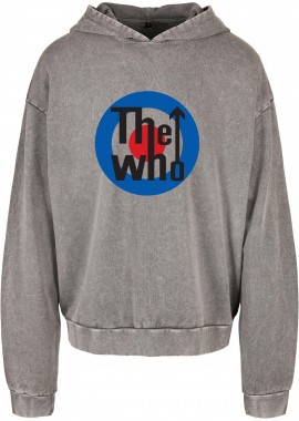 Oversized Premium Hoodie The Who Band Logo Art Rock Avenue Asphalt