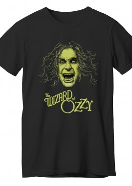 Rock Avenue - T-Shirt The Wizard Of Ozzy Rock Avenue Black