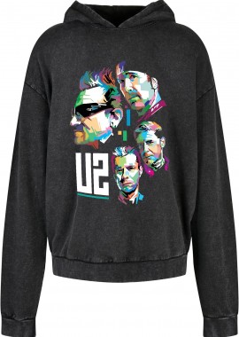 Rock Avenue - Oversized Premium Hoodie U2 Art1 Rock Avenue Black