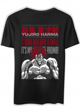 Pop Culture - T-Shirt Ujiro Baki Hanma Pop Culture Black
