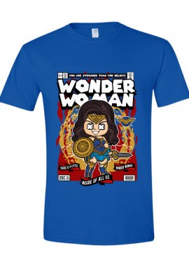T-Shirt Wonder Woman Pop Culture Royal