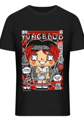 Pop Culture - T-Shirt Yungblud Pop Culture Black