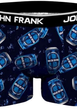 John Frank - Ανδρικό Boxer COLD BEER Modal John Frank 49309 Μαύρο