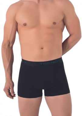 Ανδρικό μποξεράκι ELEGANT II Βαμβακερό Trendy 49387 Σκούρο Πράσινο
