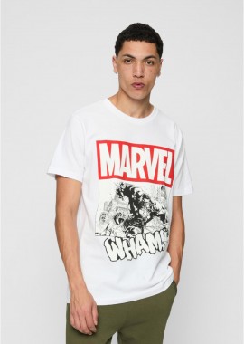Merchcode - Avengers Smashing Hulk Tee Merchcode MC853-00220 white