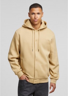 Ζακέτα Fleece με Κουκούλα TB7316-03738 Urban Classics unionbeige