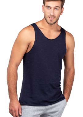 Unisex Αμάνικη Μπλούζα Φλάμα 00570 About Basics Navy