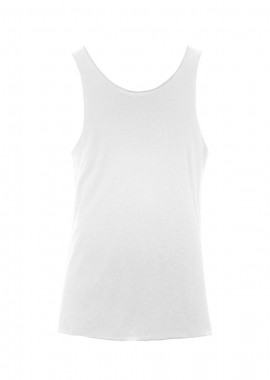 About Basics - Unisex Αμάνικη Μπλούζα Φλάμα 00570 About Basics White