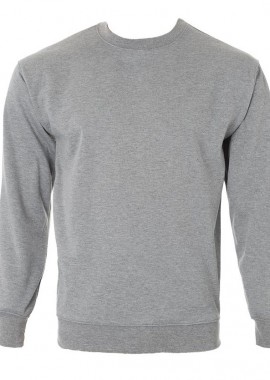 Μπλούζα Φούτερ 00141 About Basics Ghost Grey Melange