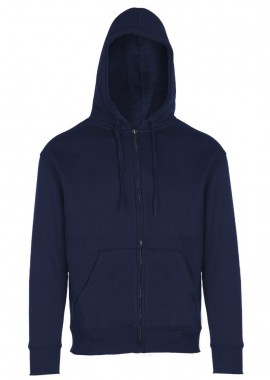 About Basics - Unisex Ζακέτα Φούτερ με Κουκούλα 00150Β About Basics Dust French Navy