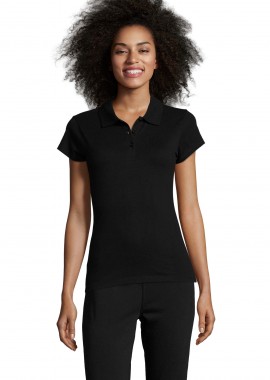 SOLS - Γυναικείο Μπλουζάκι Polo 11376 Sol's Prescott Women Deep Black