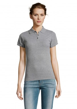 Γυναικείο Πόλο Πικέ 00573 Sol's Prime Women Grey Melange