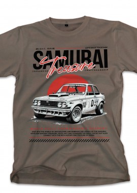 Pop Culture - T-Shirt Samurai Treasure Pop Culture Military Green