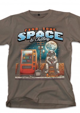 T-Shirt Astronaut Graphic 2 Pop Culture Military Green