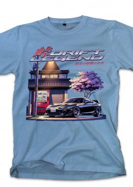 T-Shirt Drift Legend Pop Culture Carolina Blue