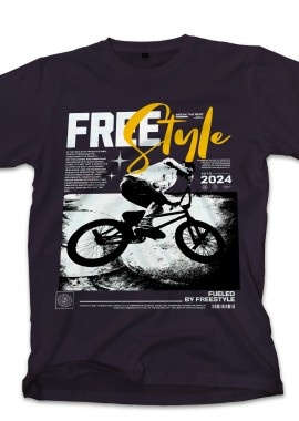 T-Shirt Freestyle Pop Culture Black