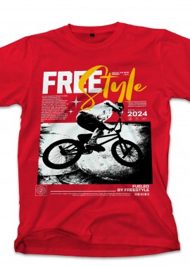 Pop Culture - T-Shirt Freestyle Pop Culture Red