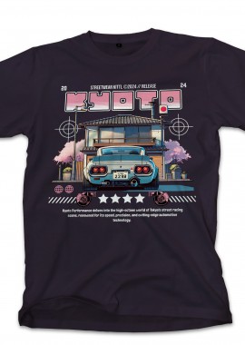 Pop Culture - T-Shirt Kyoto Car Pop Culture Black