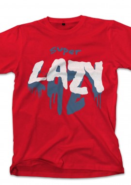 Pop Culture - T-Shirt Lazy Pop Culture Red