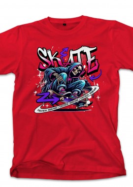 T-Shirt Skate Pop Culture Red