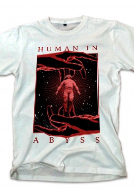 T-Shirt Space Graphic Pop Culture White