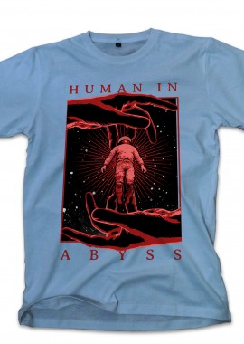 Pop Culture - T-Shirt Space Graphic Pop Culture Carolina Blue
