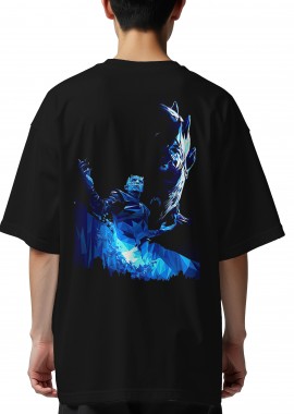 Rock Avenue - Oversized T-Shirt Night King Game Of Thrones Rock Avenue Black