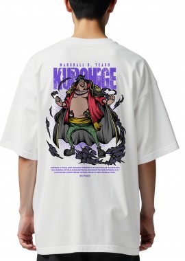 Oversized T-Shirt One Piece Teach Pop Culture White