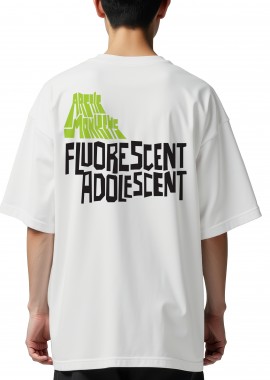 Rock Avenue - Oversized T-Shirt Arctic Monkeys Fa Rock Avenue White