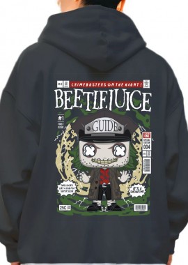 Pop Culture - Hoodie Beetlejuice Pop Culture Black