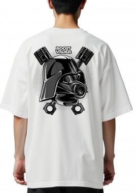 Oversized T-Shirt Boost Vader Pop Culture White